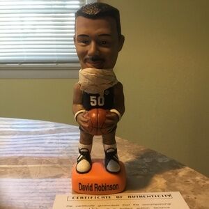 NBA David Robinson San Antonio Spurs 1994 Bobbling Head NICE! (#137of 3000) LE